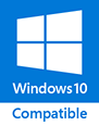 Compatible with Windows 10